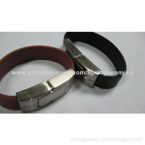 Promotion, leather, watch shape USB driver